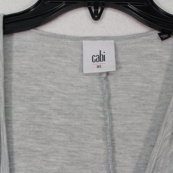 Cabi Women's XS 3245 Taylor Draped Twist Front Top - Picture 3 of 10